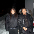 This is my buddie Chimo and his sister Lisa Meekis. My two buddies.