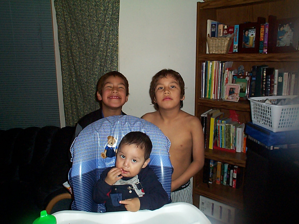 These are my best friends children. The Chimo boys.