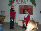 Grades 4, 5 &amp; 6 doing a play on &quot;couch potato santa&quot;