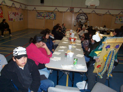 Another view of the long table