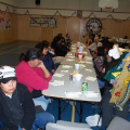 Another view of the long table