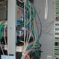 Network wiring of the rack at NOTC.