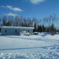 This is the house that Jack built. Really. This house belongs to Jackie and Anita Kakegamic of Keewaywin