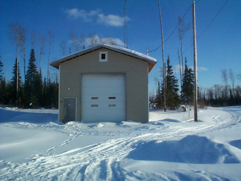 This is the Keewaywin firehall.