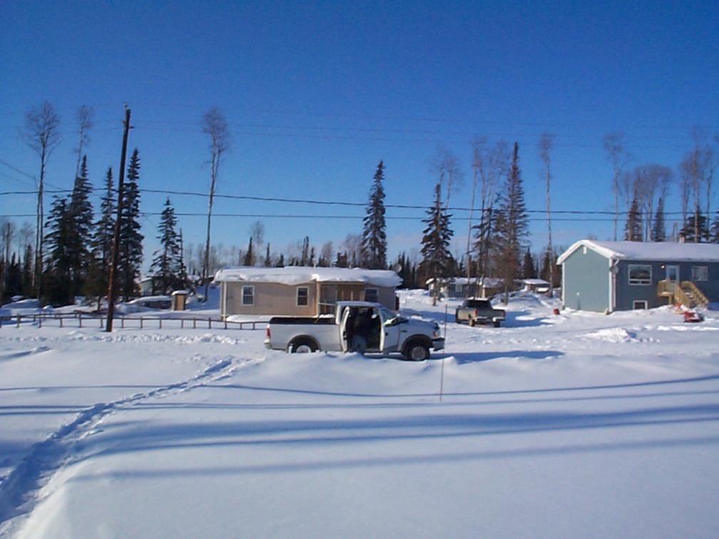 Well heres the truck that will take me and a couple of Keewaywin Buddies to Koocheching to visit
