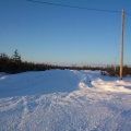 This place I am standing they call the crossroad. As you can see in front. That leads to thier airstrip