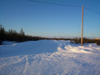 This place I am standing they call the crossroad. As you can see in front. That leads to thier airstrip