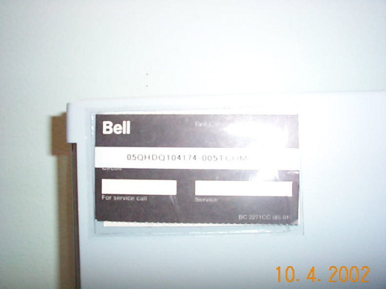 the label on the box