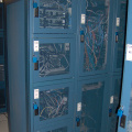 Colo facility with 1/4 rack and 1/2 rack cabinets.