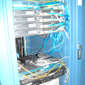 5U of empty space in the K-Net cabinet.