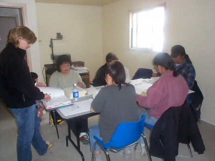 Here are the participants in their first day of their workshop.