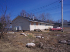 A picture of the motel unit which is close to the school.