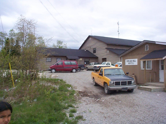  This is where it all happened,at the 
 band office.