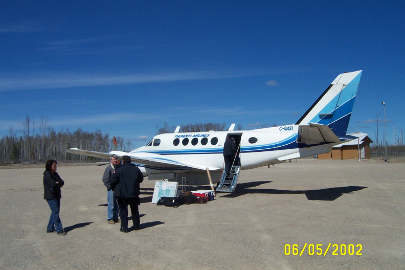 Departure back to Thunder Bay