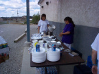 Again these ladies are preparing the food.