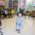 These cuties are future students,they
came to watch their brothers graduate.
