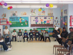Heres a good shot of these graduates/Poplar Hill kindergarten class
2002.