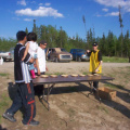 Pie eating contest