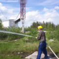 Harriess the nozzel operator.They practiced running hose to the tower area.