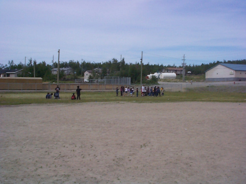 The kids had lots of fun in racing.