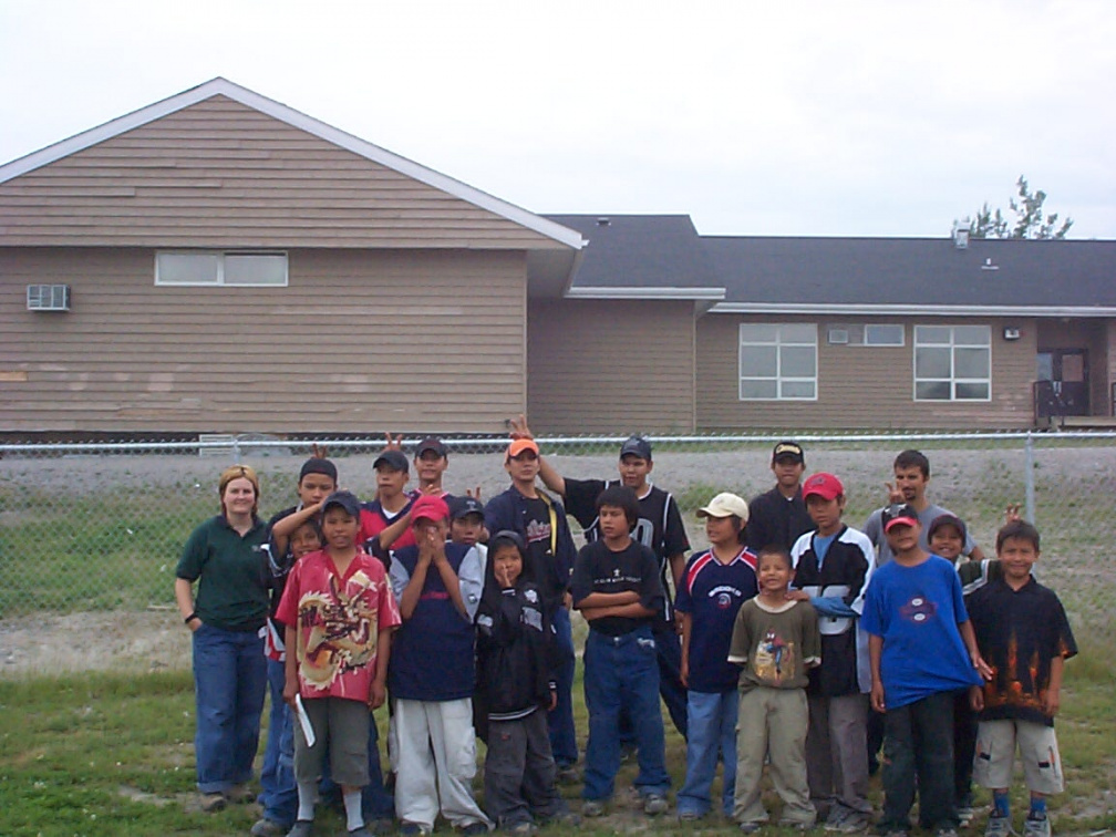 This is the Poplar Hill Science techology day camp group.