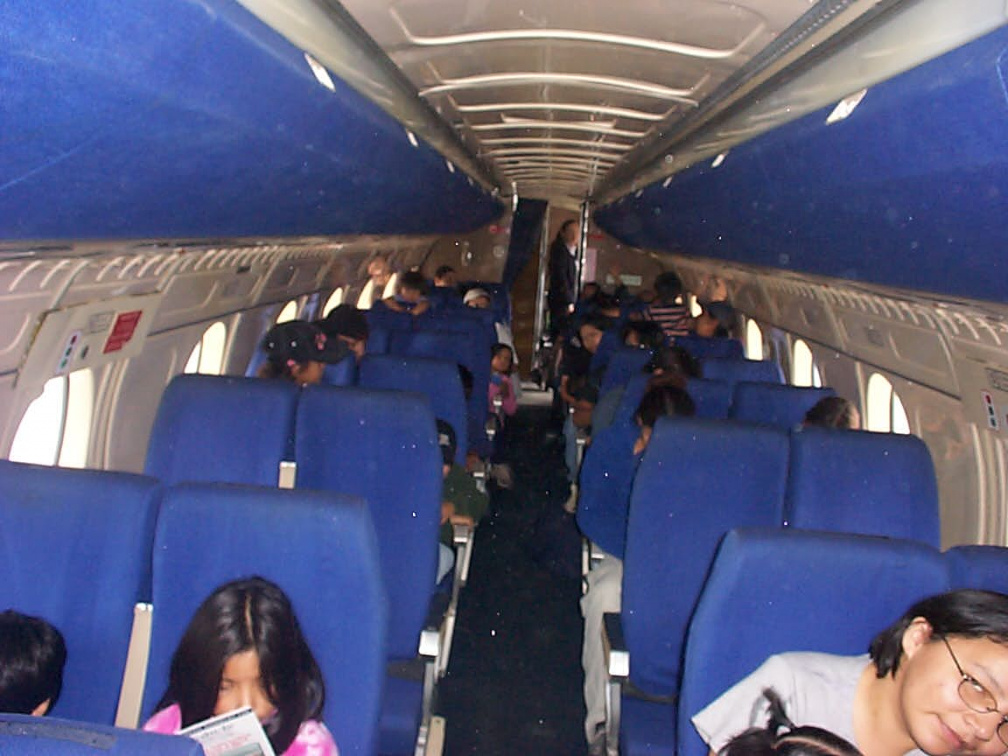 A View from inside the plane