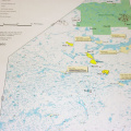 Map of the fires around Ontario