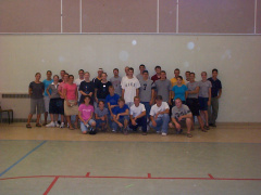 This is the group that came to teach the kids.There were more of them,45 people in all.