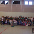 This is a photo of everybody,the teachers and the kids.