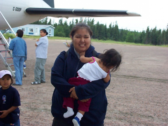 Doreen McDonald and her daughter