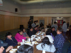 one of the table where the feast is served
