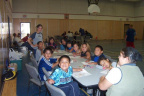 Every year, Mennonites come to Keewaywin for bible school.  There were alot of kids participating in the bible school.