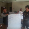 constable wayne and lloyd shows their list of womens basic needs.