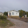 this house was also moved and has also been raised a little higher