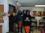 here we have some of our trick or treaters coming to the ecentre
