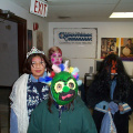 these are just some of the Trick or treaters that came into the ecentre