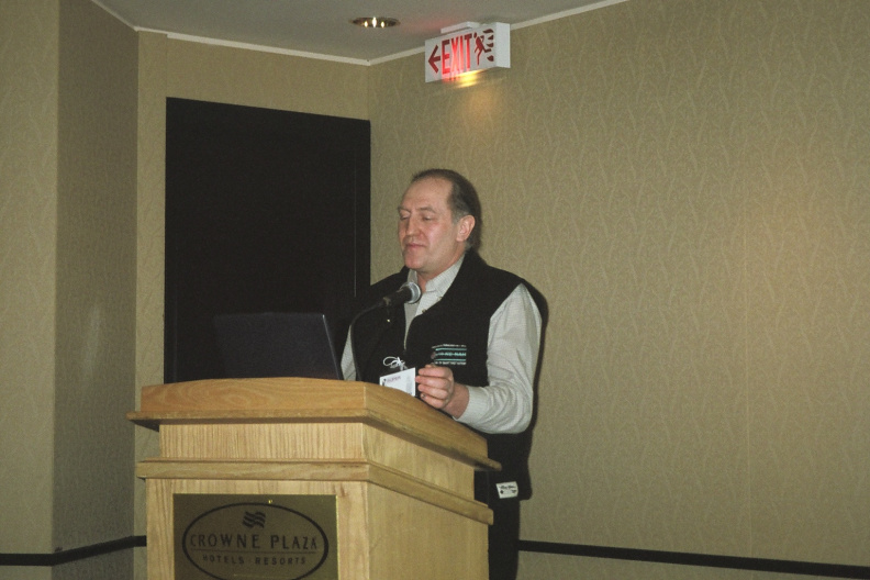 Brian Beaton presenting his speech, where he didn't want us to attend.  

GREAT SPEECH, Brian!!