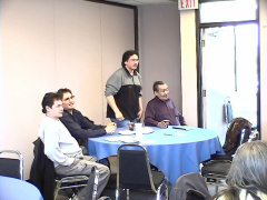 Left to right: Don Crane,Robert Thomas,Roland Pemmican and Bob Linklater