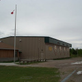 The school is attached to the Community Hall by a small hallway.