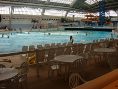 Another picture of the pool in West Edmonton Mall.