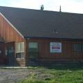 Entrance to the Administration Building.