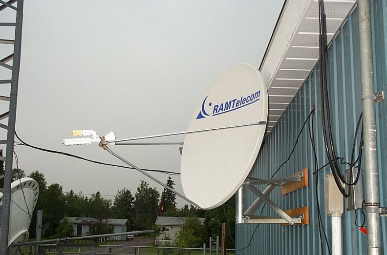 St. Kateri Tekwitha School's Two Way Satellite.