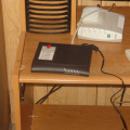 A picture of the cable modem...