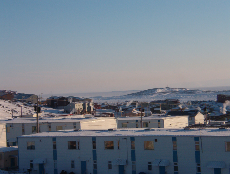 A photo of Iqaluit, Nunavet.