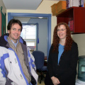 KiHS teacher, Rory Reid, and KO Telehealth Educator, Cheryl Klassen.