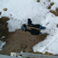 Atop the lookout tower