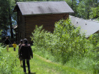 Walking down the &quot;laneway/path&quot; to the house