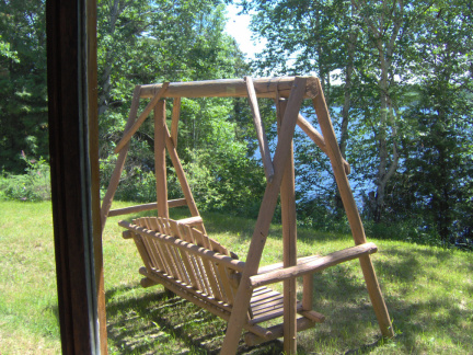 The swing set