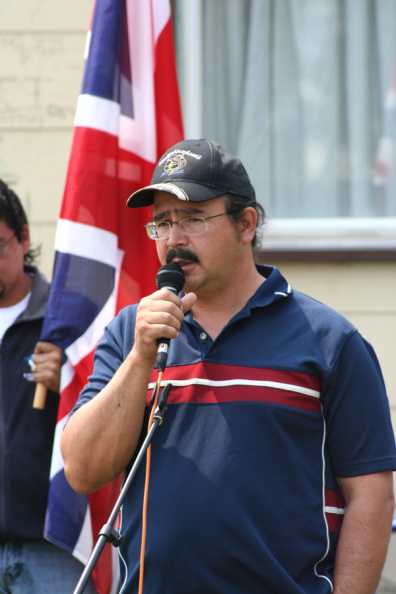 Lac Seul Chief David Gordon