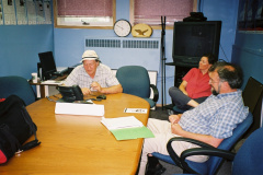 CWIRP meeting with Brian Beaton (Coordinator, K-Net Services), K-Net Services HQ, Sioux Lookout